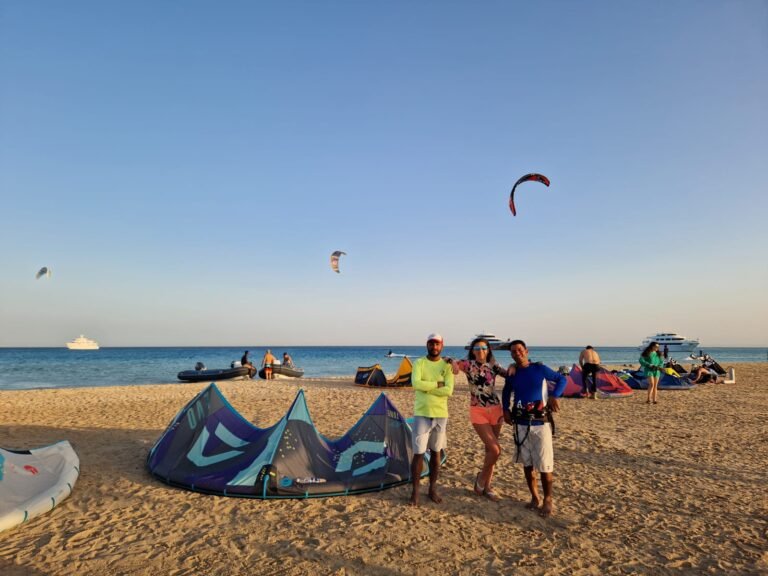 Kitesurf Safari in Hurghada Red Sea Egypt