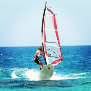 Windsurfing on the Red Sea in Hurghada Egypt