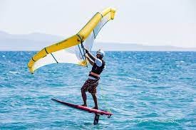 Wing foiling on the Red Sea in Hurghada Egypt – Masters Surf School