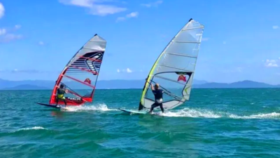 Cours de planche à voile niveau 3