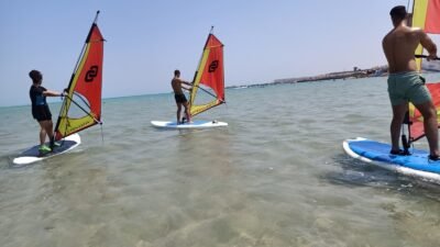 Cours de planche à voile niveau 2