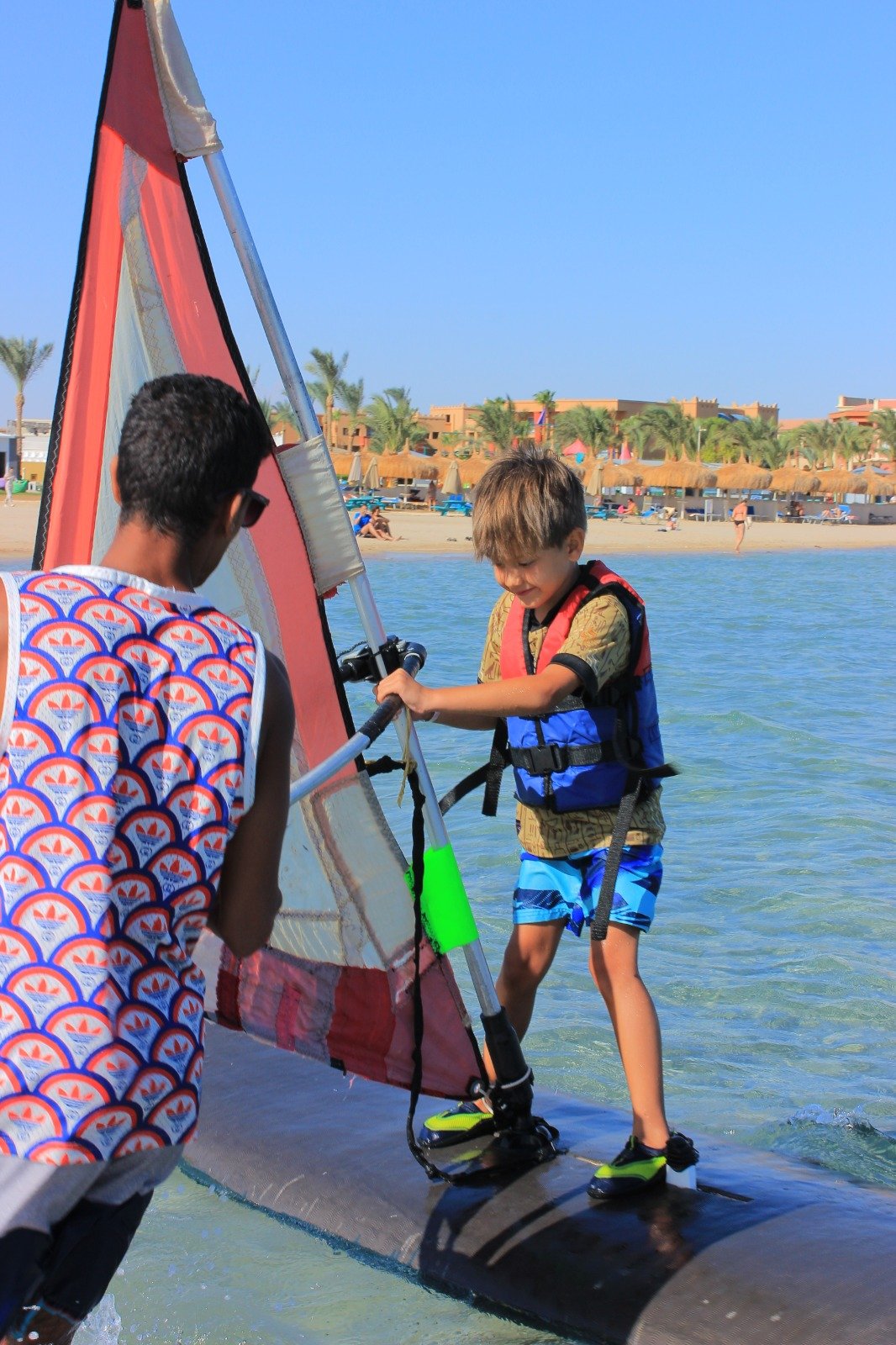 Best Time for learn in  Hurghada Windsurfing