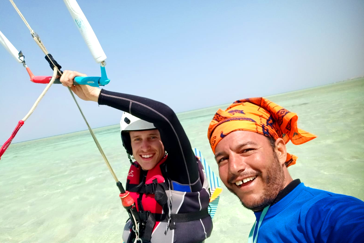 Bestes Kitesurfen Hurghada