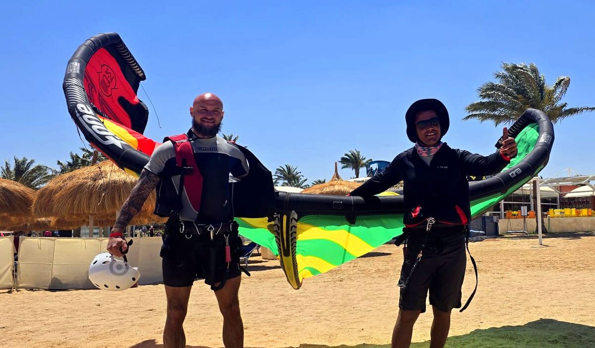 Mejor momento para el kitesurf Hurghada