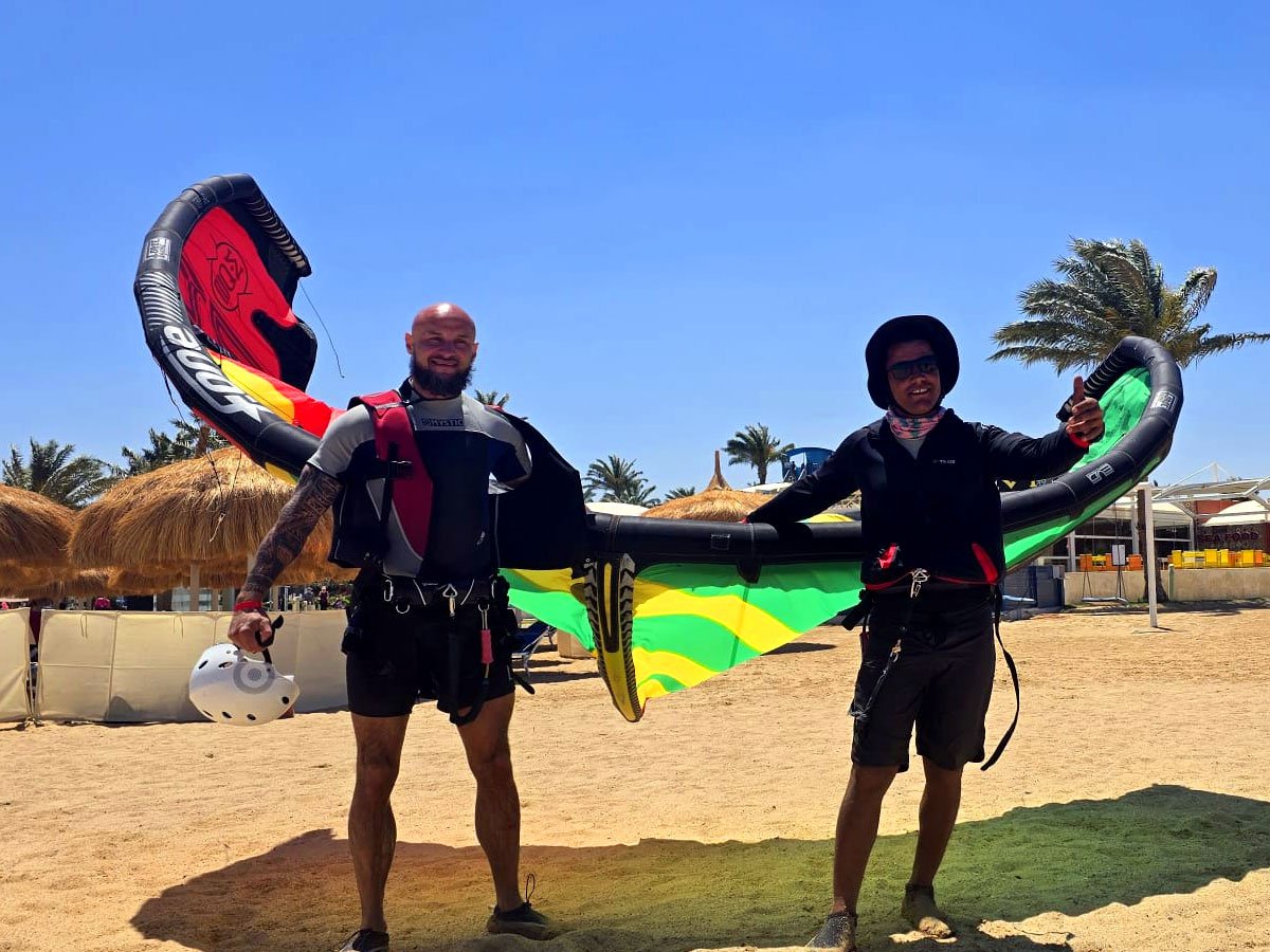 Mejor momento para el kitesurf Hurghada