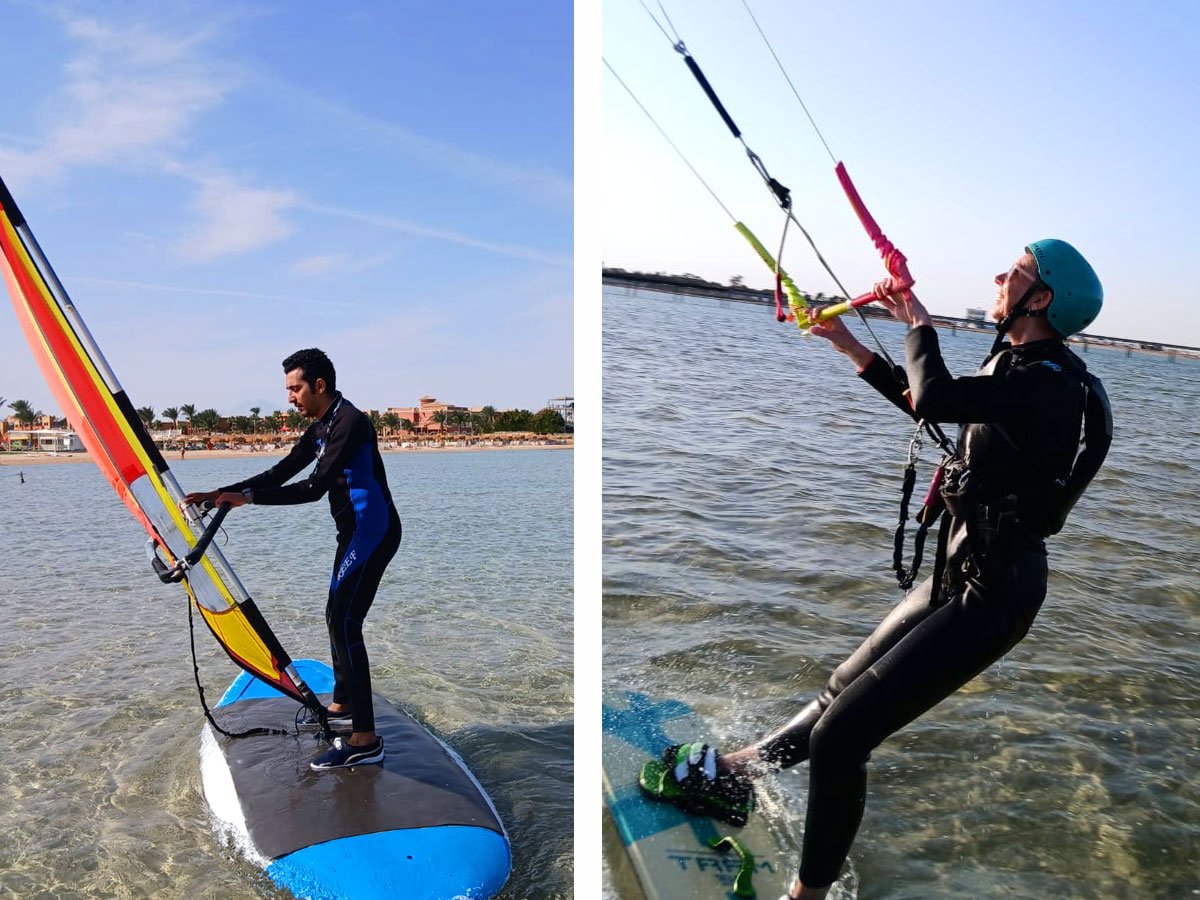 Kitesurfing or Windsurfing Which One Should You Learn? - Masters